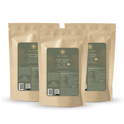 3 Pack Plant-Based Collagen Powder